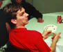 Randy playing cards