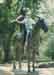 On statue