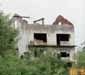 bombed out house
