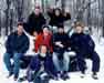 Gang on picnic table