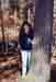 Andrea by tree
