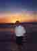 Mark at sunset dinner