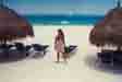 Andrea on beach